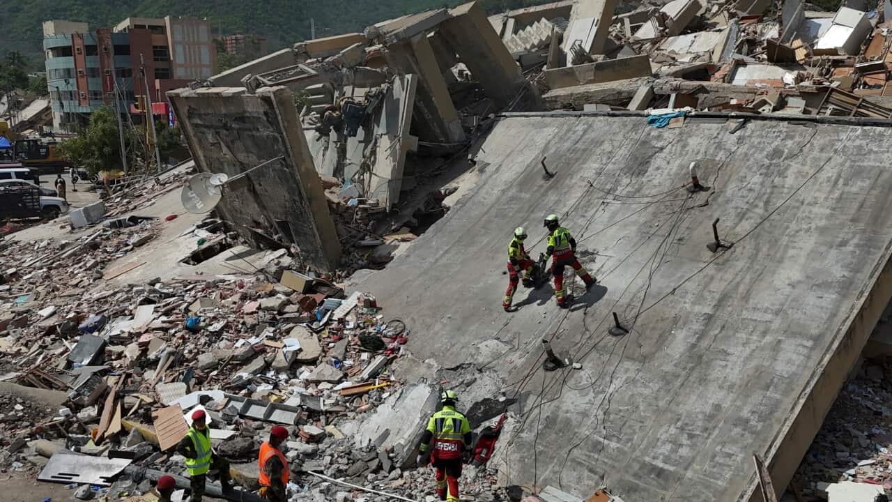 APTOPIX Venezuela Earthquake