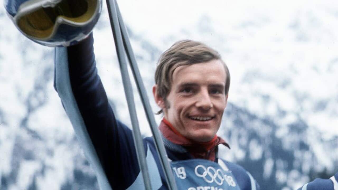 Jean-Claude Killy au JO de Grenoble en 1968