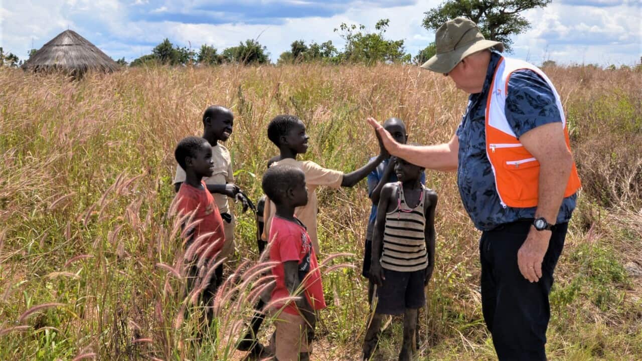 Ridley Bell makes fequent trips to Northern Uganda.