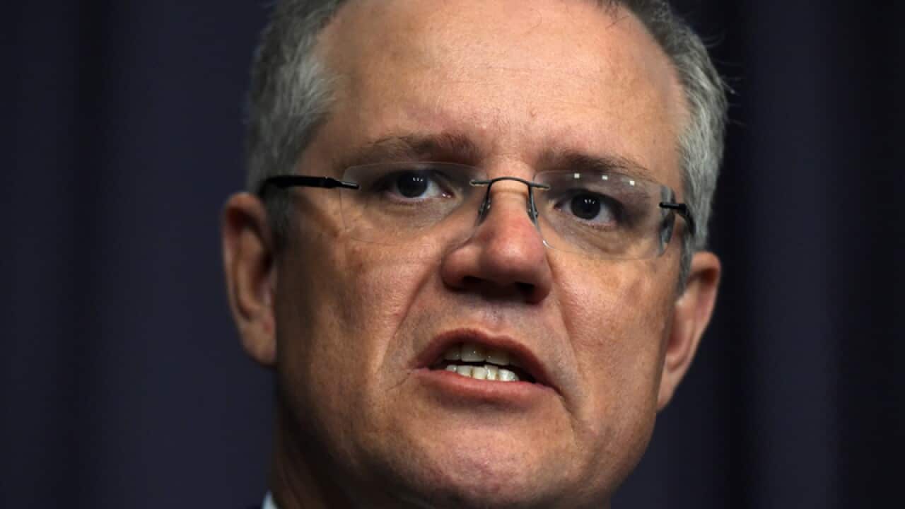 Federal Treasurer Scott Morrison.