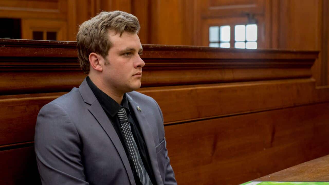 Murder accused Henri van Breda during his trial
