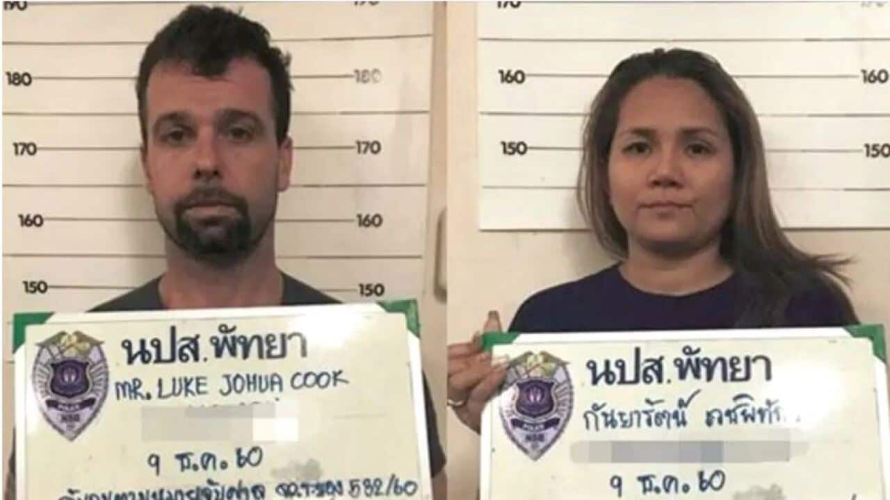 Joshua Cook, 34, and  Kanyarat Wechapitak, 40, who were arrested last December have been sentenced to death.