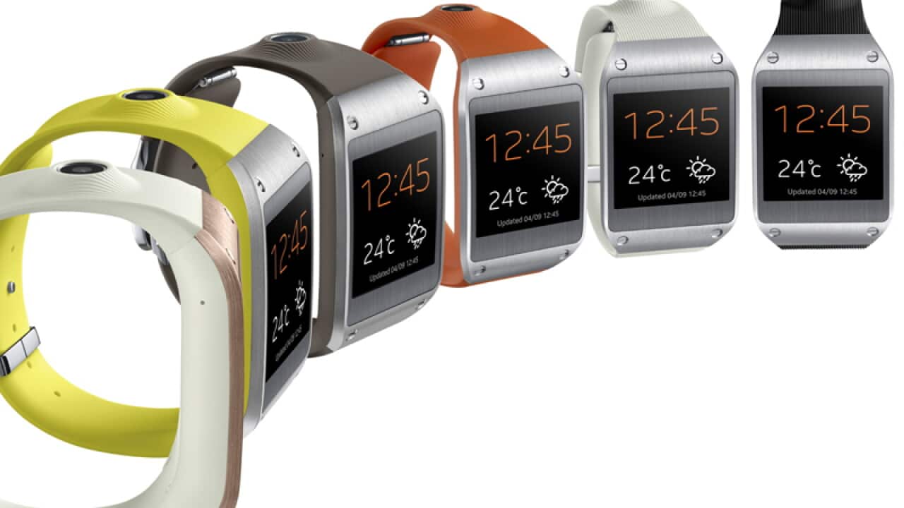 The new Samsung Galaxy Gear smartwatch