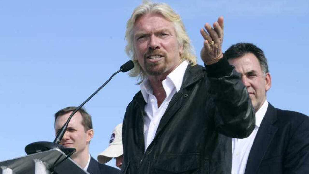 Sir Richard Branson (AAP)