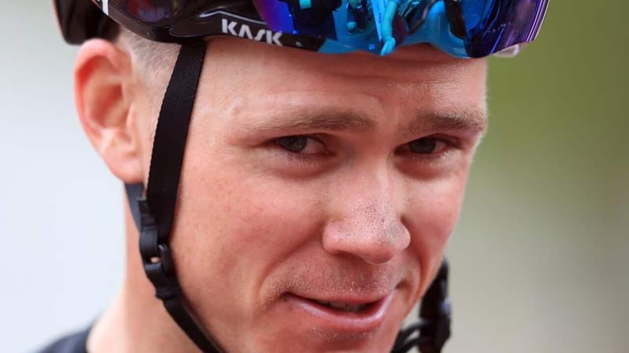 British cyclist Chris Froome