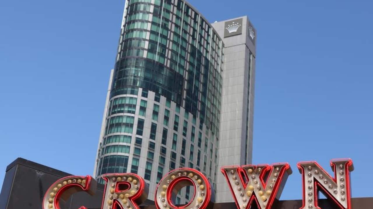 Crown Casino sign