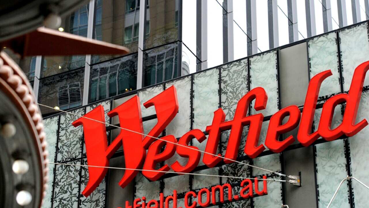Westfield signage in Sydney