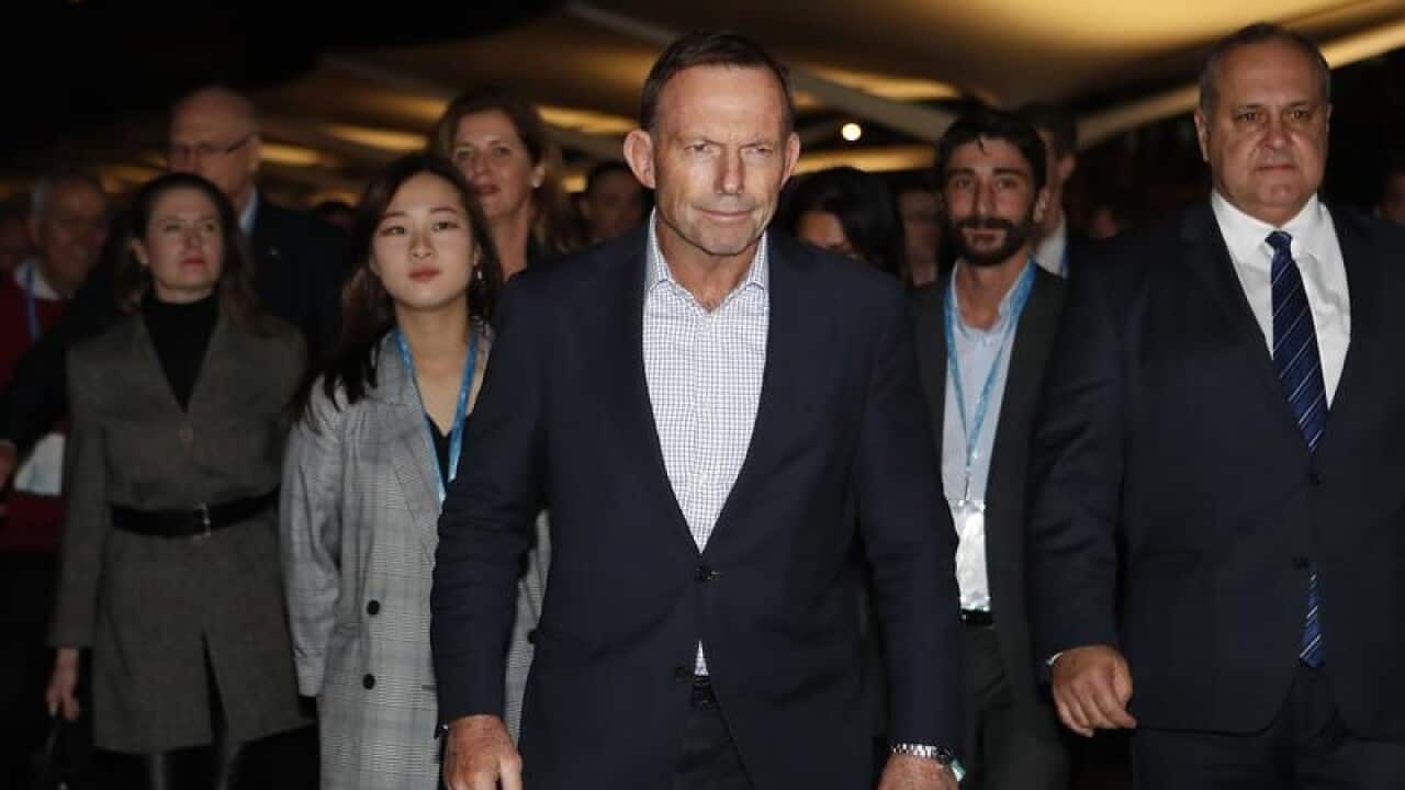 Former prime minister Tony Abbott