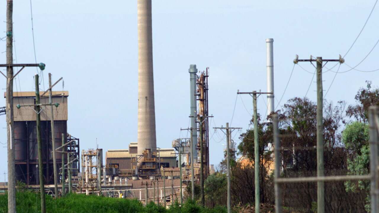 The Queensland Nickel refinery in Yabulu