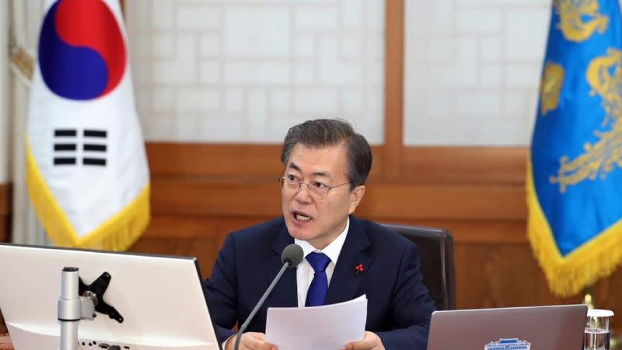 South Korean President Moon Jae-in