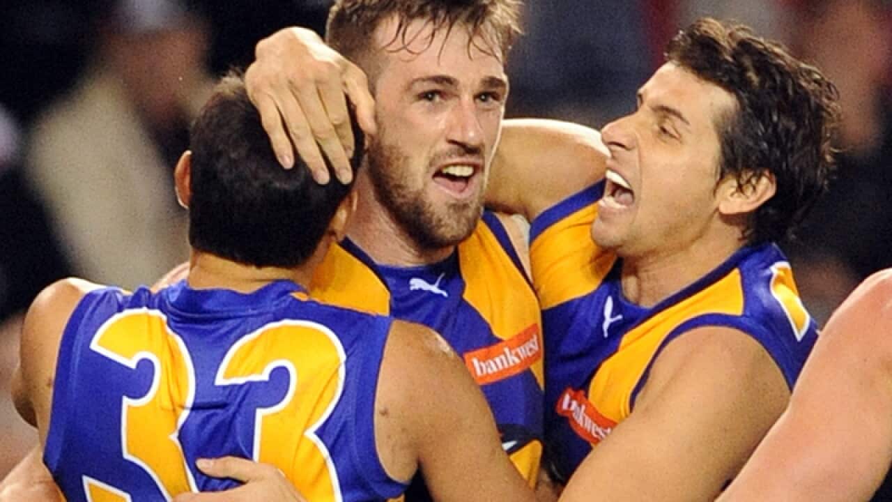 Eric Mackenzie of the West Coast Eagles