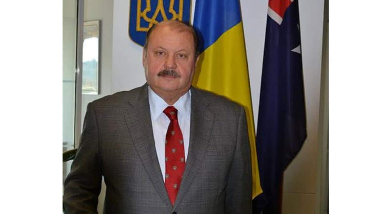 The Honourable Dr Mykola Kulinich, the Ambassador of Ukraine in Australia (SBS Ukrainian)