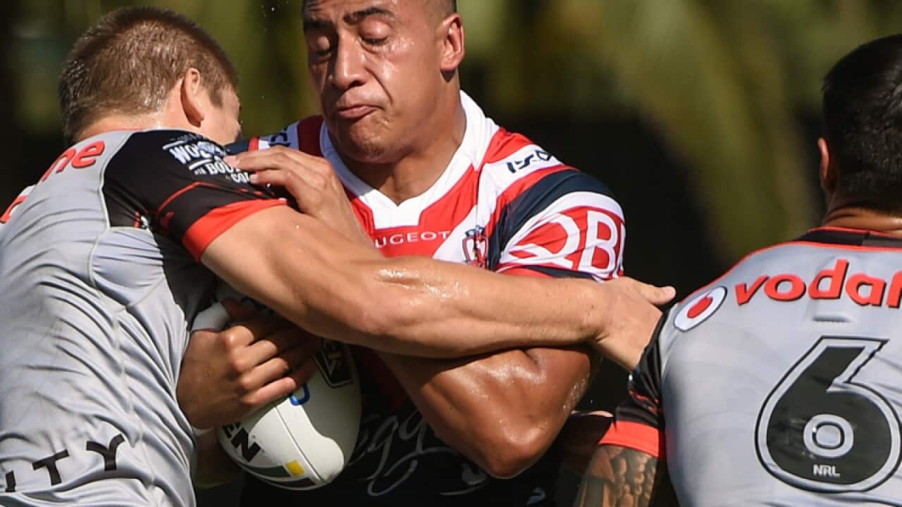 Sio Siua Taukeiaho of the Roosters