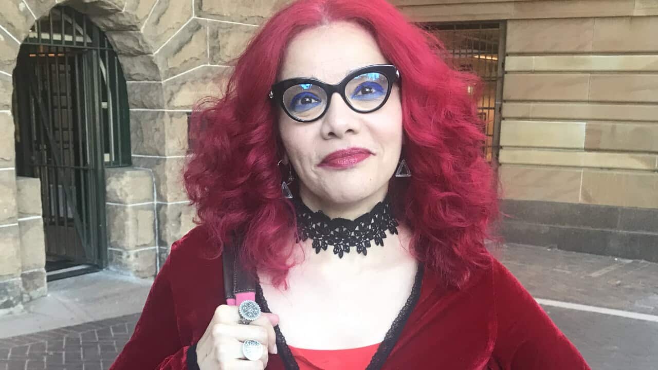 Mona Eltahawy in Sydney.