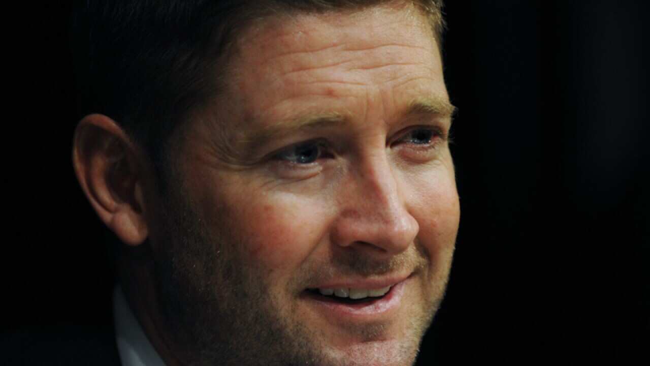 Australian cricket captain Michael Clarke
