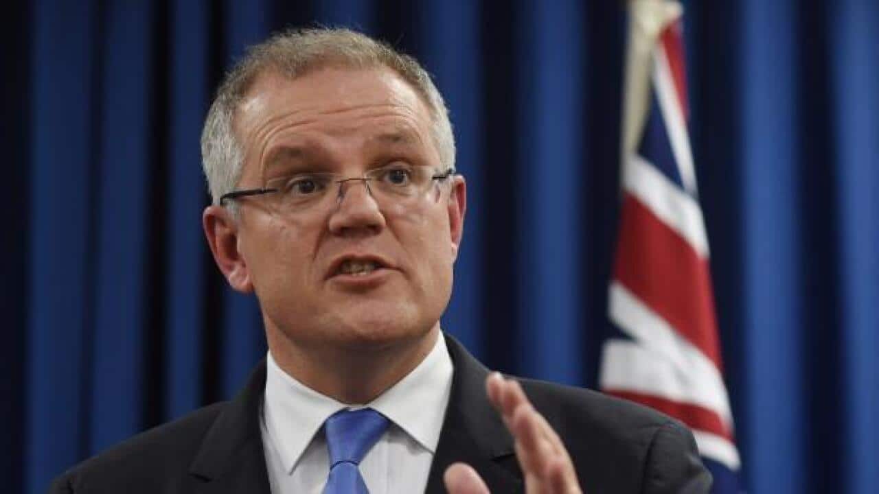 Scott Morrison at press conference