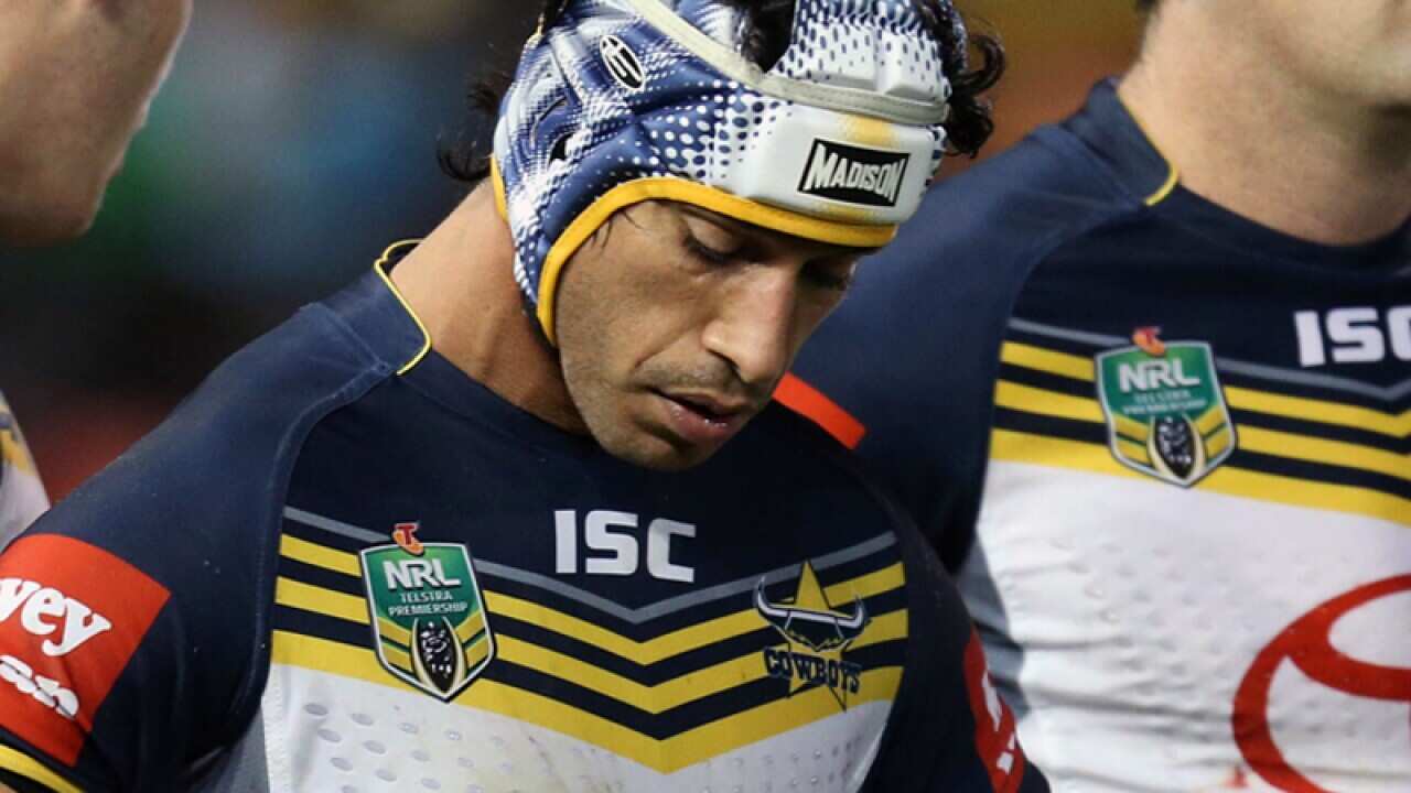 North Queensland NRL player Johnathan Thurston