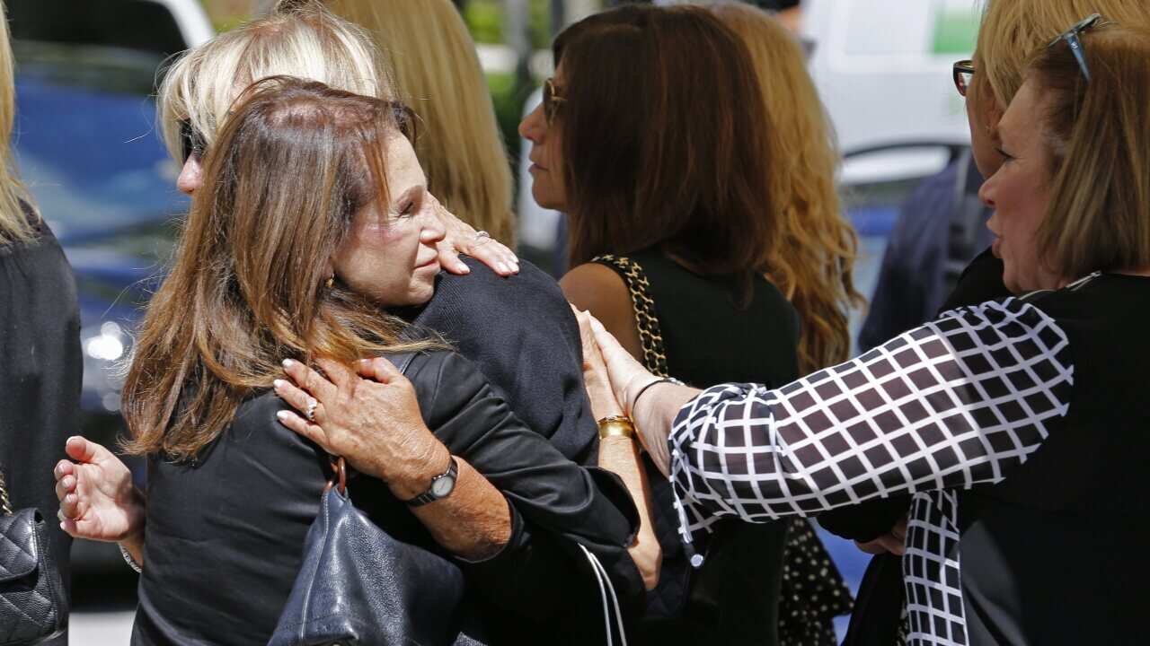Mourners for Steven Sotloff at memorial service