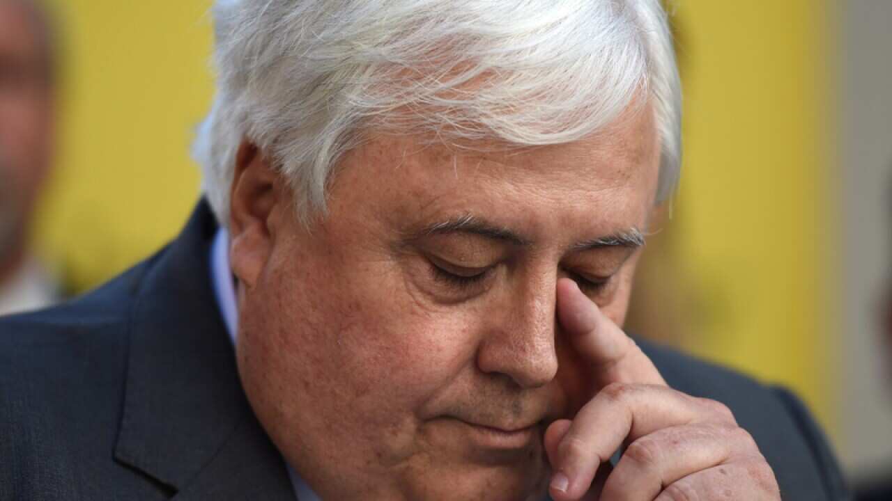 Mining magnate Clive Palmer