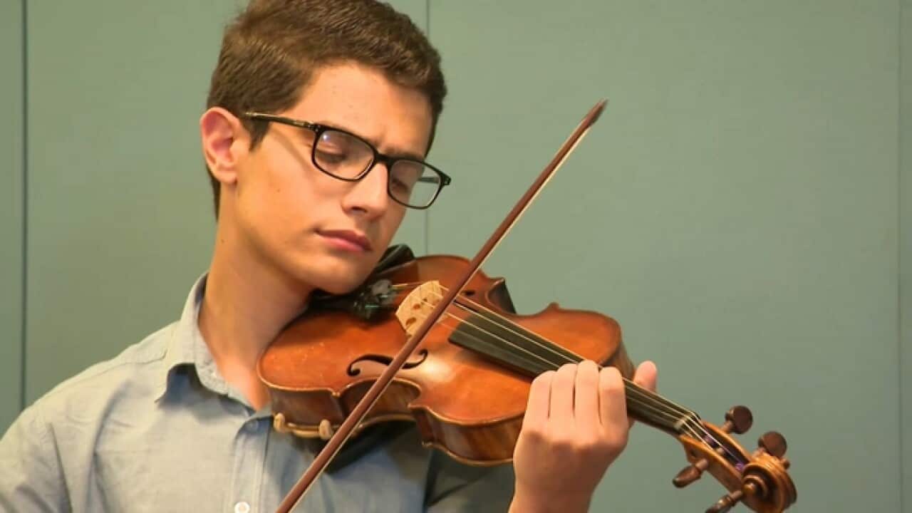 Violinist Aboud is self-taught