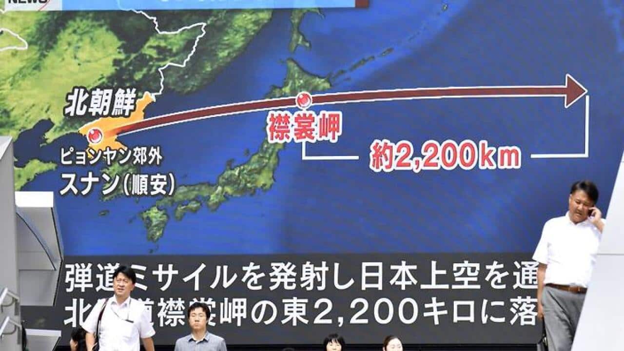 North Korea missile