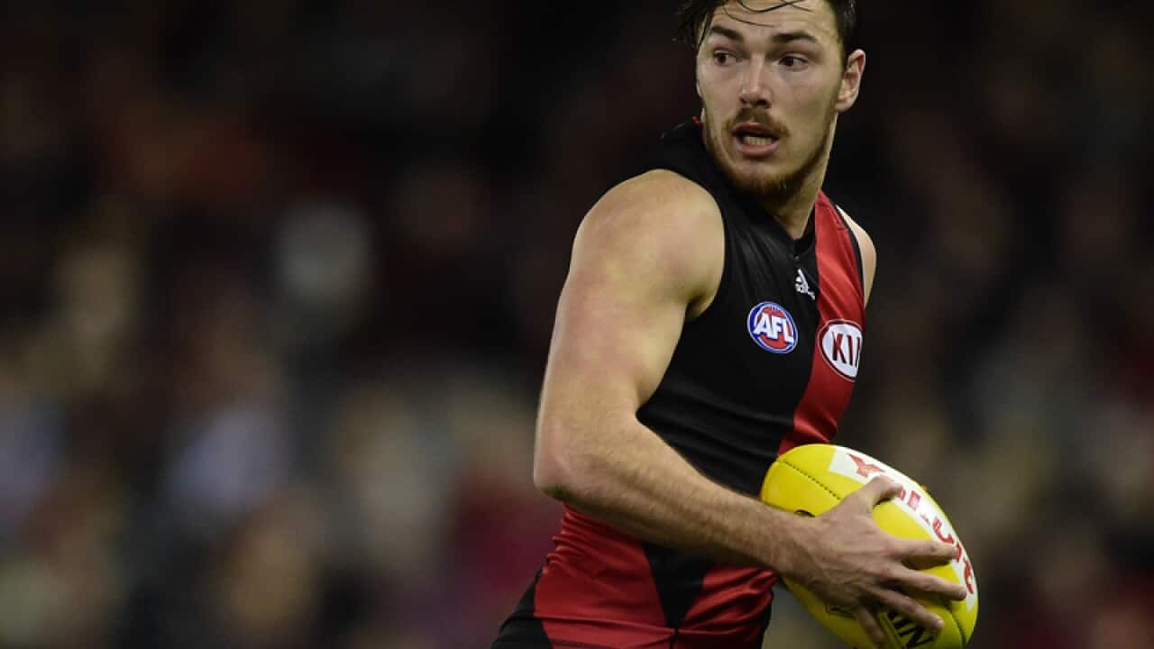 Essendon Bombers player Michael Hibberd