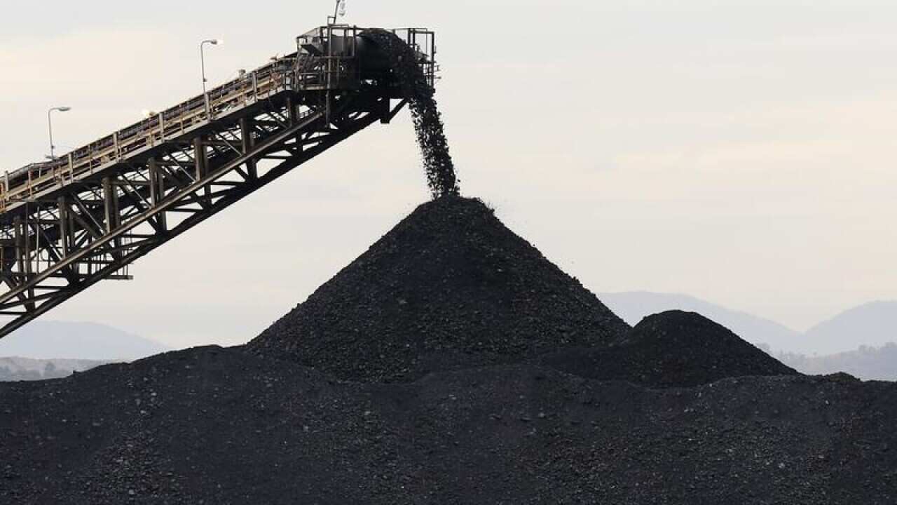 Stock images of coal in the Hunter Valley region