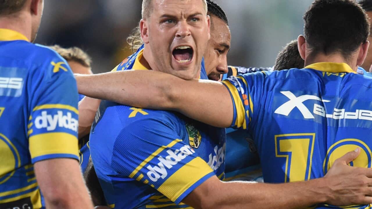 Eels player Danny Wicks