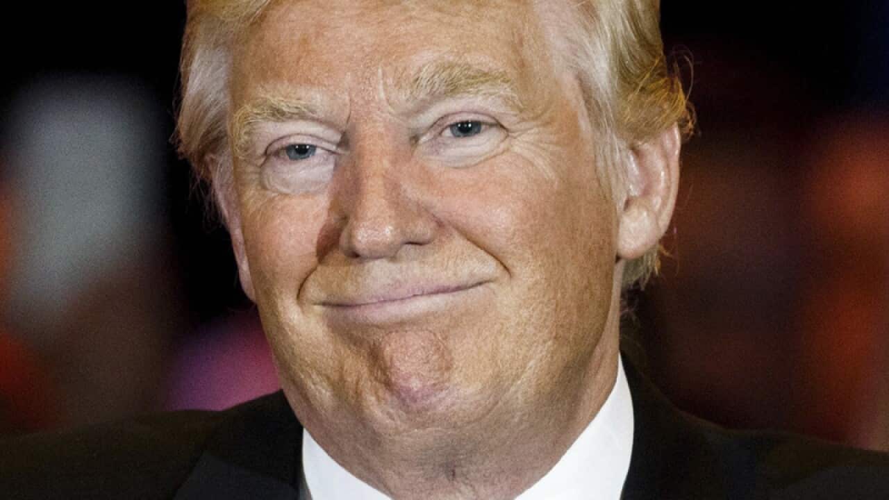 Republican presidential candidate Donald Trump