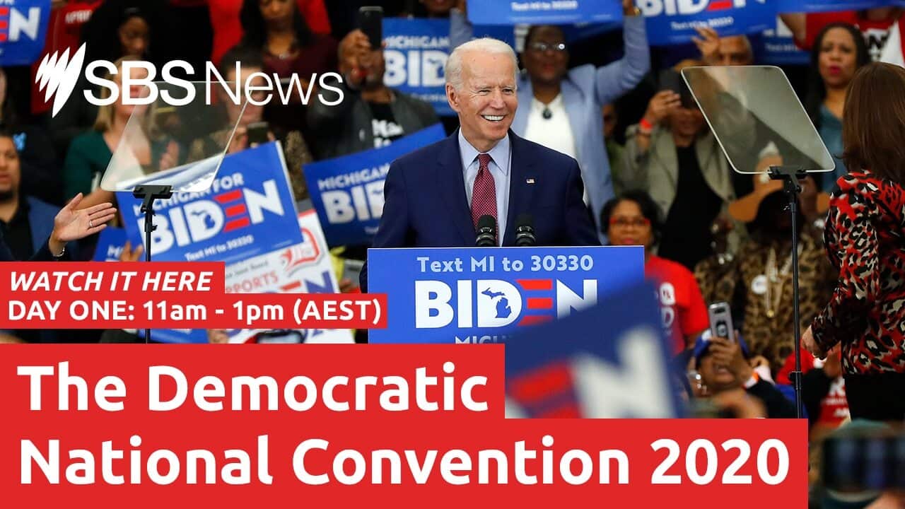The Democratic National Convention 2020 is being held in Milwaukee. This year the convention will be held with most speakers via video call.
