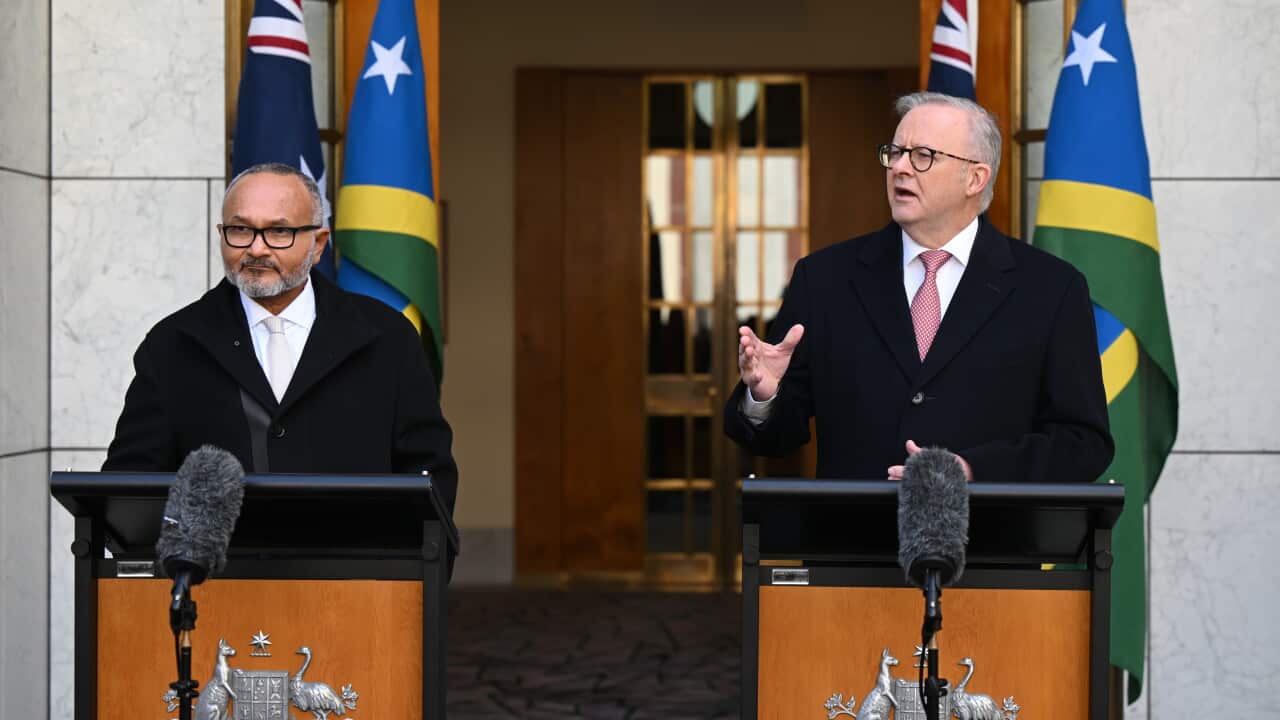 SOLOMON ISLANDS PM VISIT