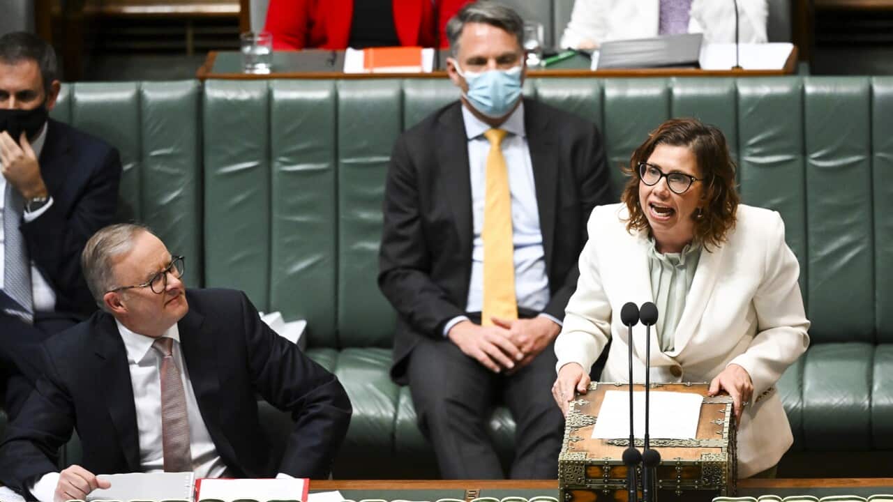 Australian Social Services Minister Amanda Rishworth