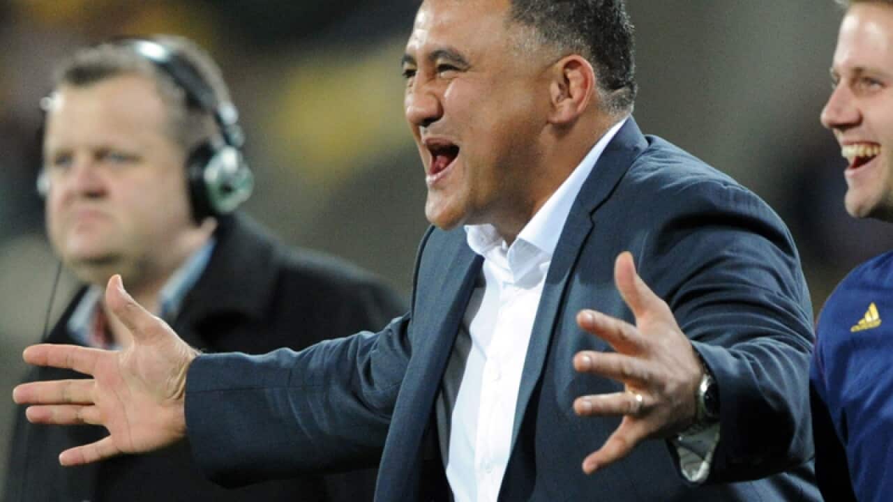 Highlanders' coach Jamie Joseph