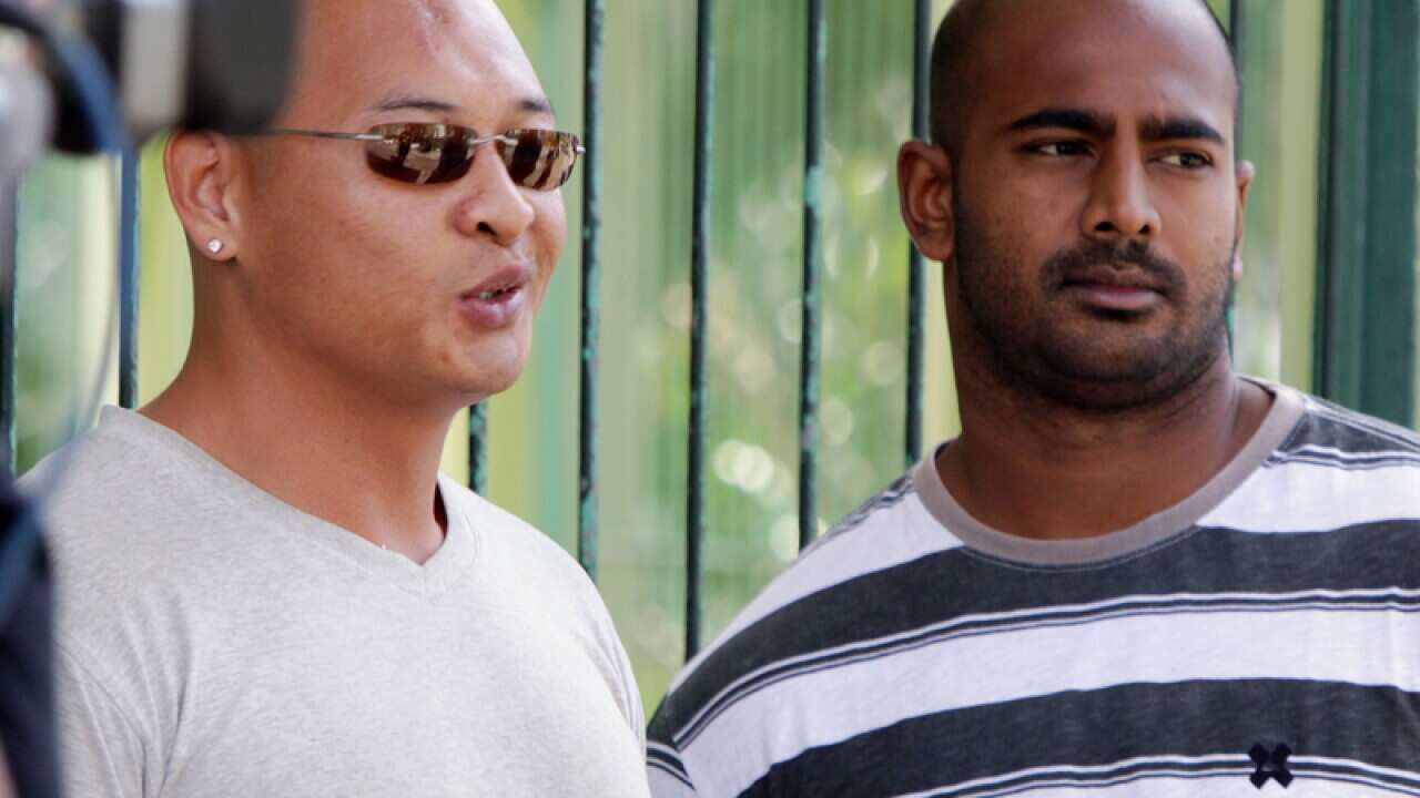Bali Nine members Andrew Chan (L) and Myuran Sukumaran