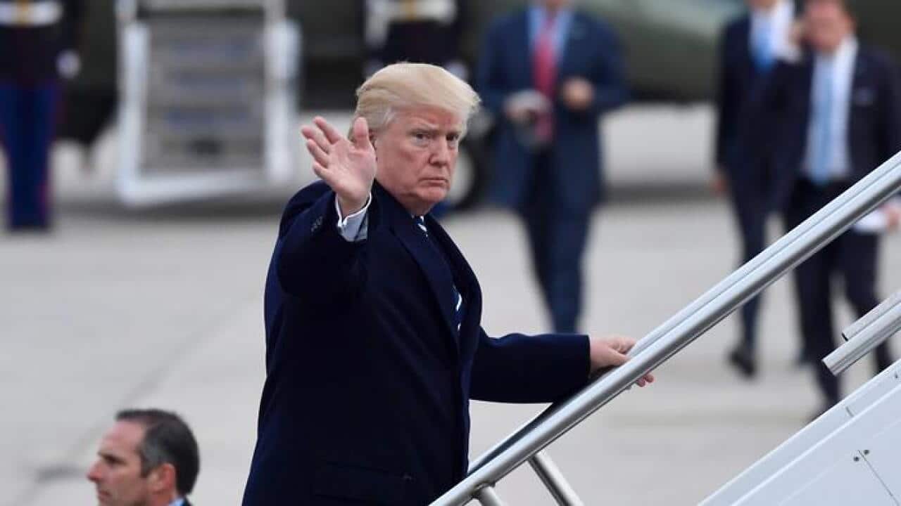 US President Donald Trump