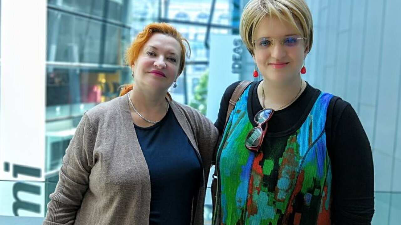 Mila Vechorkinaand Sarah Bandetsky