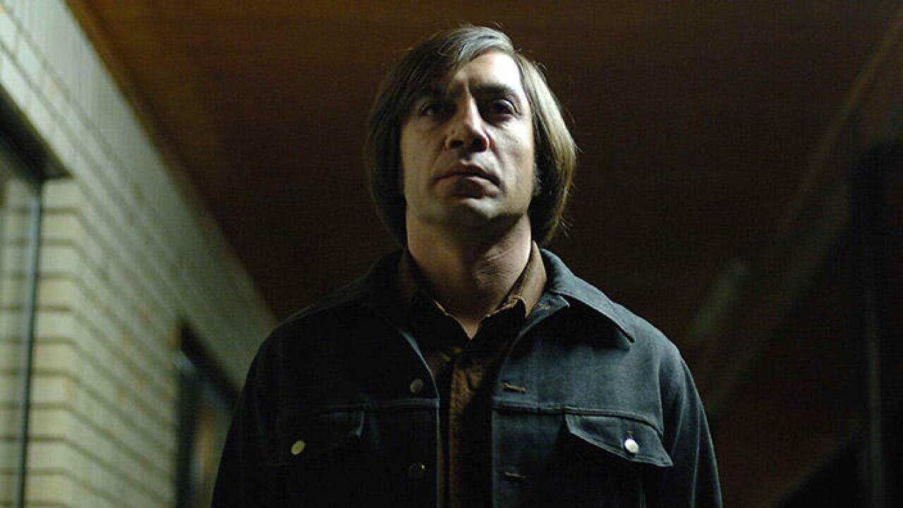 Javier Bardem in No Country for Old Men