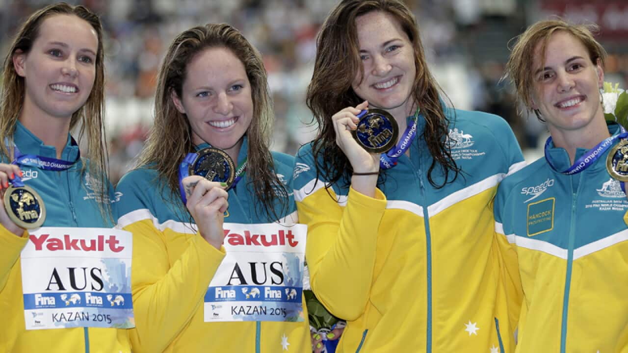 Emily Seebohm and Cate Campbell