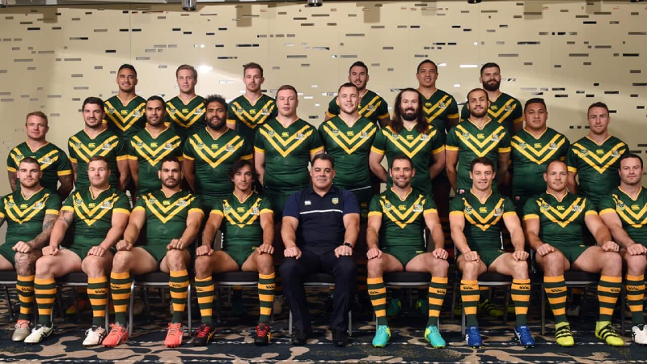Members of the Kangaroos Four Nations Squad