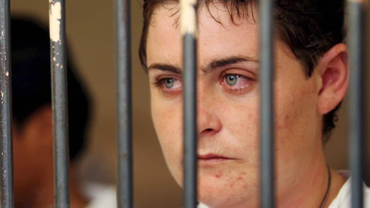 Australian Renae Lawrence at Denpasar District Court in Bali