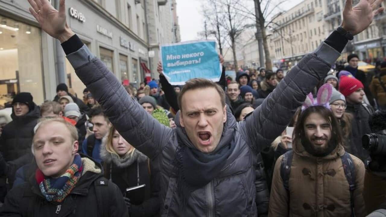 Russian opposition leader Alexei Navalny