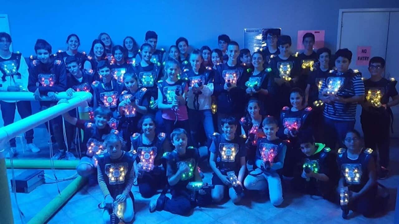 Western Australia's children of Greek heritage learning the Greek history through technology.