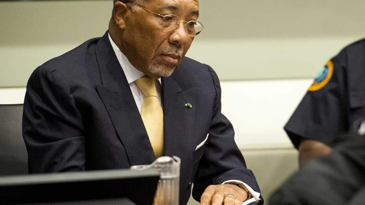 Former Liberian president Charles Taylor