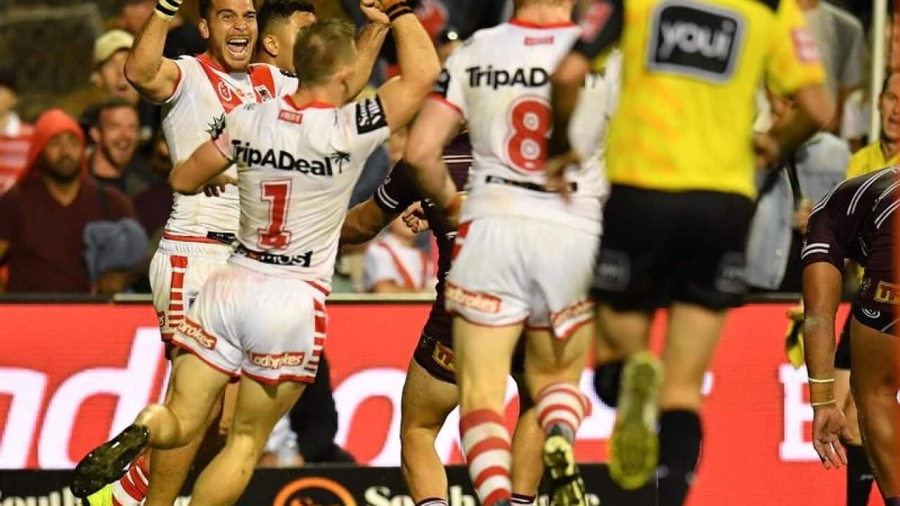St George Illawarra vs Manly.