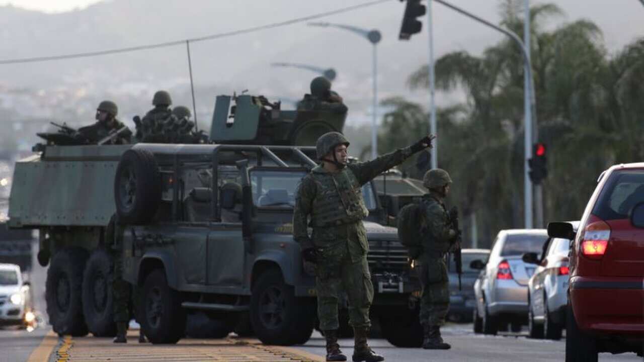 The southeastern Brazilian state of Espirito Santo has turned over security duties to the army as it tries to solve a police crisis that has led to a wave of violence and at least 100 deaths