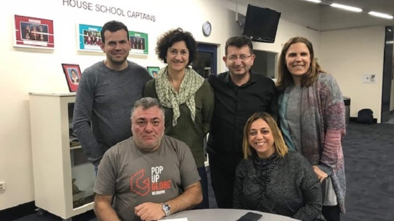 Fire stricken Greeks