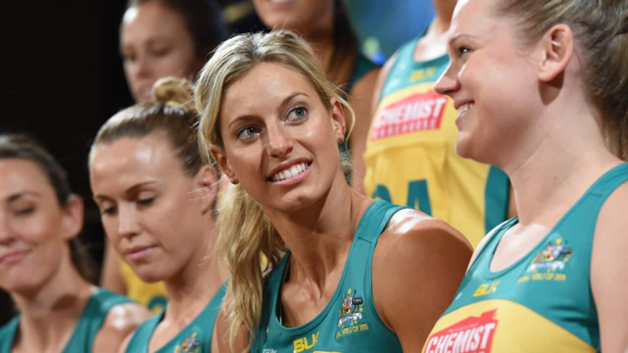 The Australian Diamonds netball team