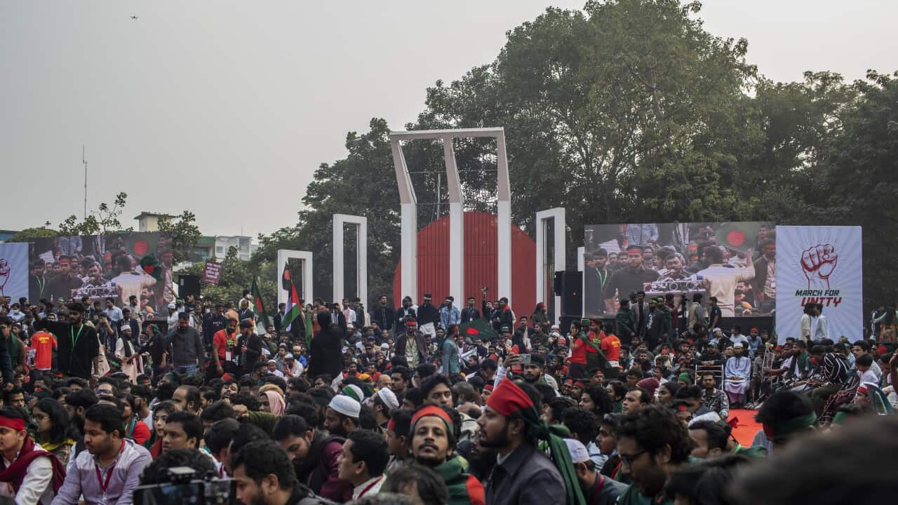 March for Unity in Dhaka, Bangladesh - 31 Dec 2024
