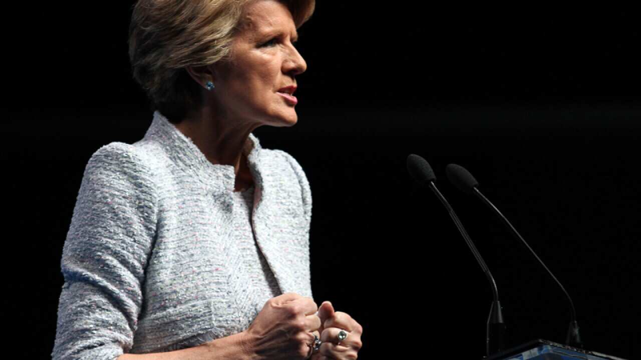 Julie Bishop, the opposition deputy leader