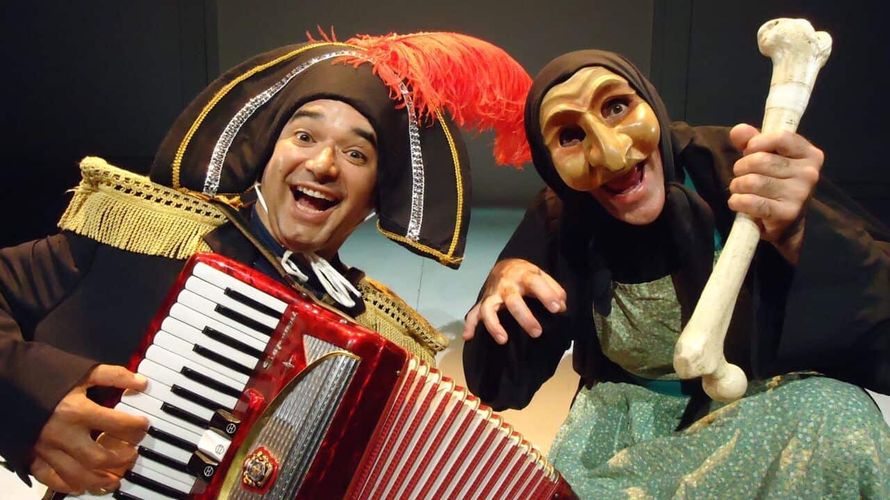 Spettacolo di commedia dell'arte